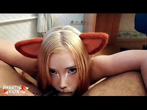 ❤️ Kitsune залгих дик, булэг нь түүний аманд ☑ Порно fb mn.porngifmag.ru